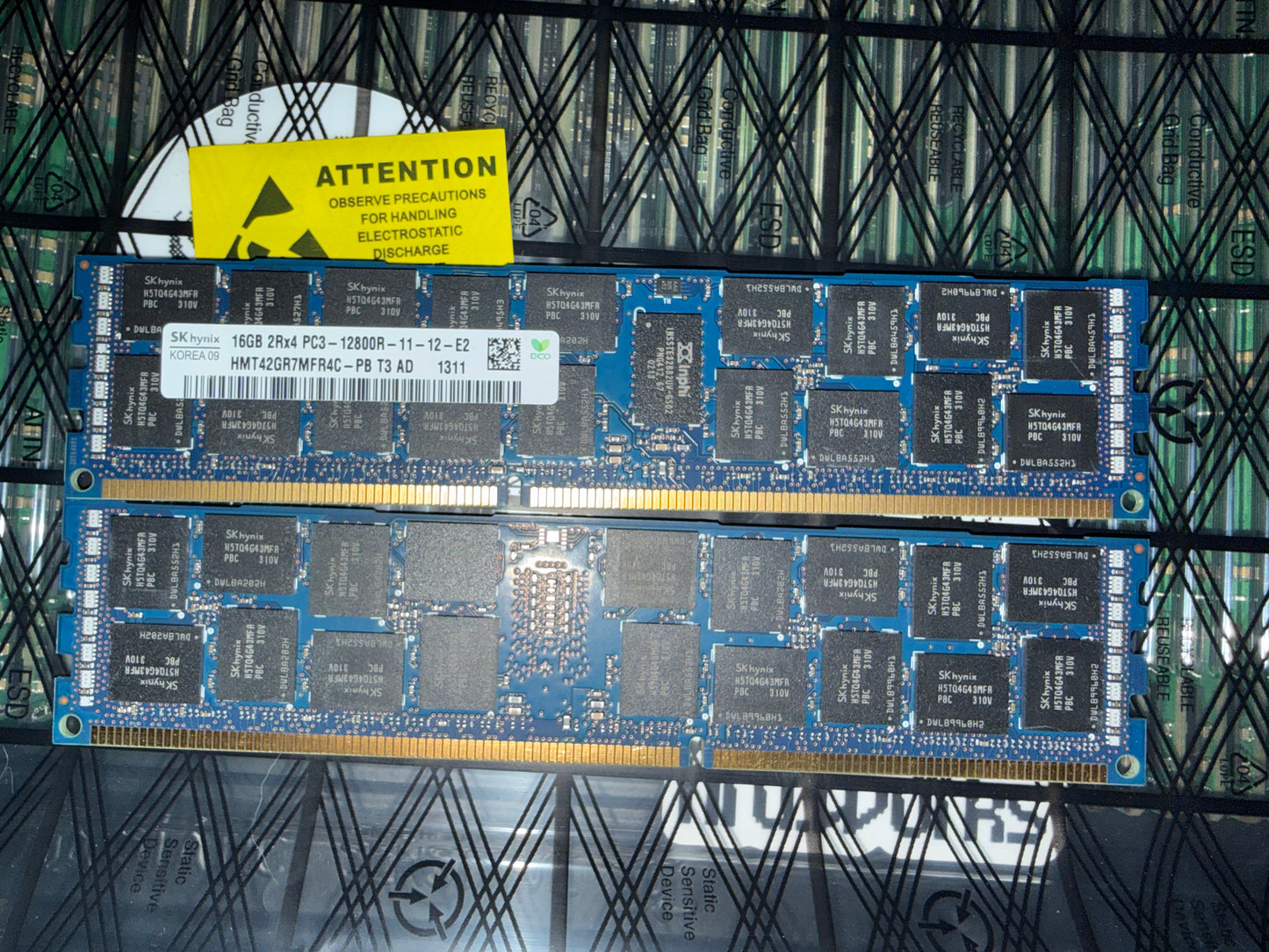 Assorted 40x16GB PC3 & PC3L ECC RAM - Various Speeds